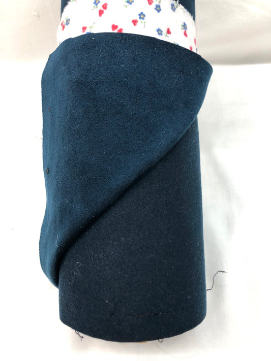 Navy Ultrasuede - approx. 6 yards at 12" wide