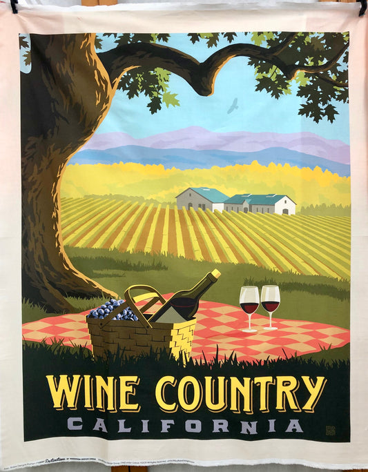 Quilt Panel - Riley Blake "Wine Country"