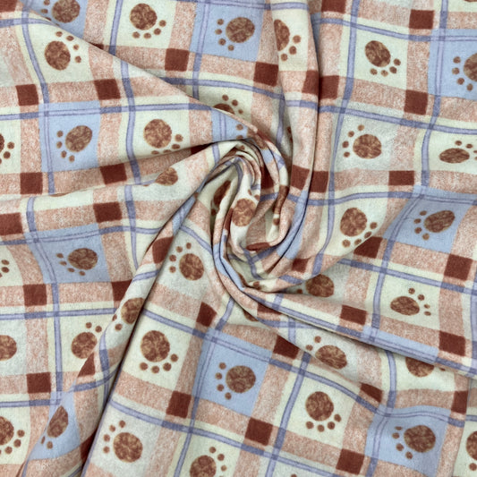 Flannel for Fido - 1 1/3 yards