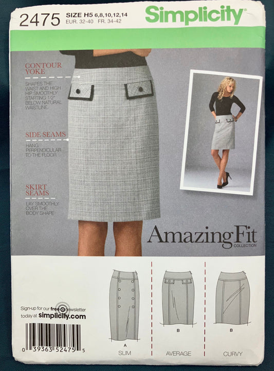 Pattern - Misses' PETITE Skirt - Sizes 6-14