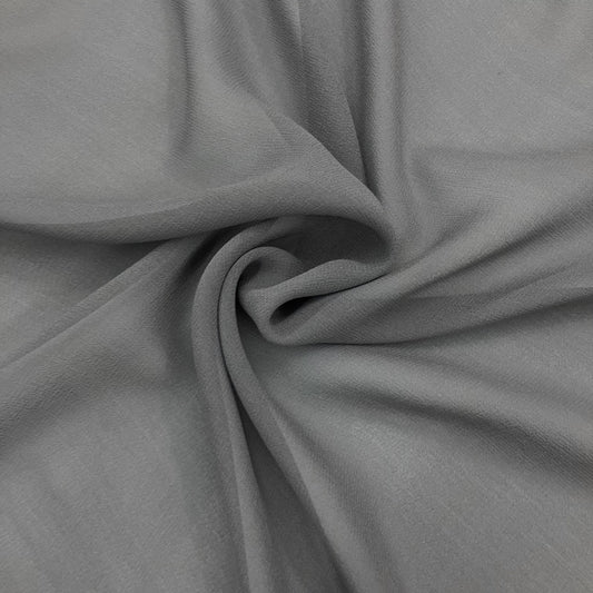 Smoky Gray Silk Georgette - Several Pieces Available
