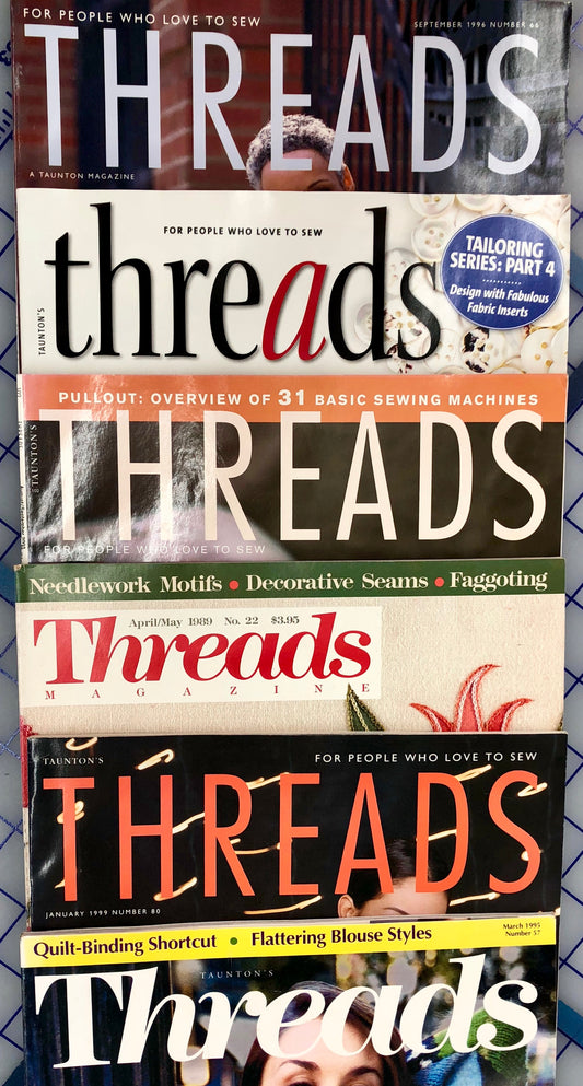 THREADS magazines - bundles of 5